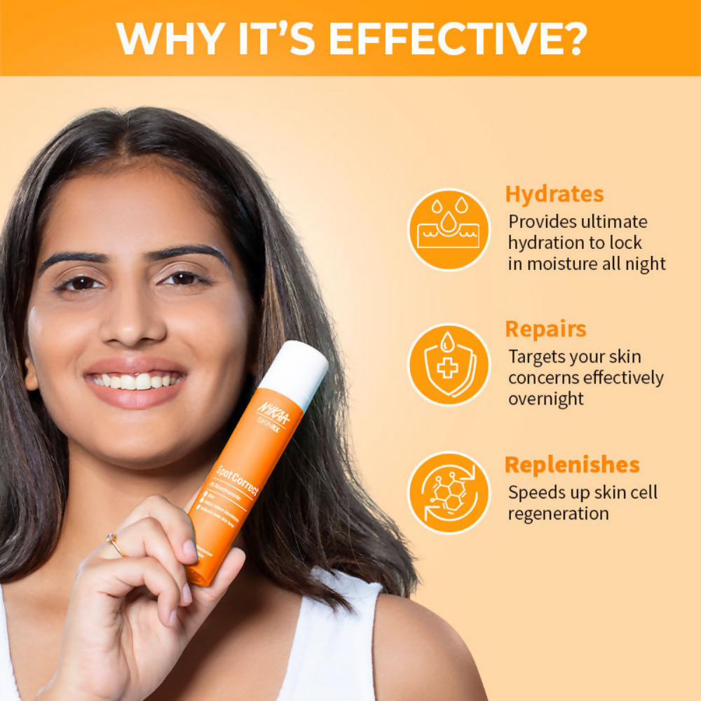 Nykaa SKINRX Vitamin C Night Cream | Grocsy