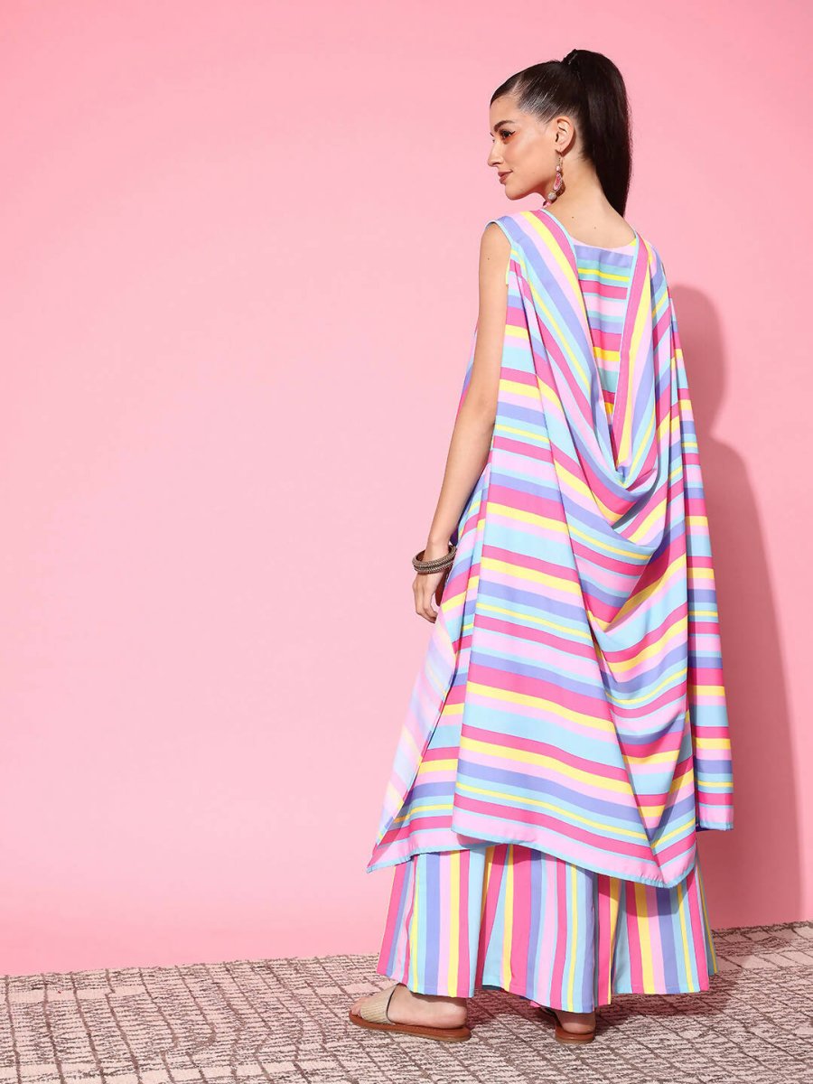 Ahalyaa Women's Traditional Wear Co-ods - Multi | Grocsy