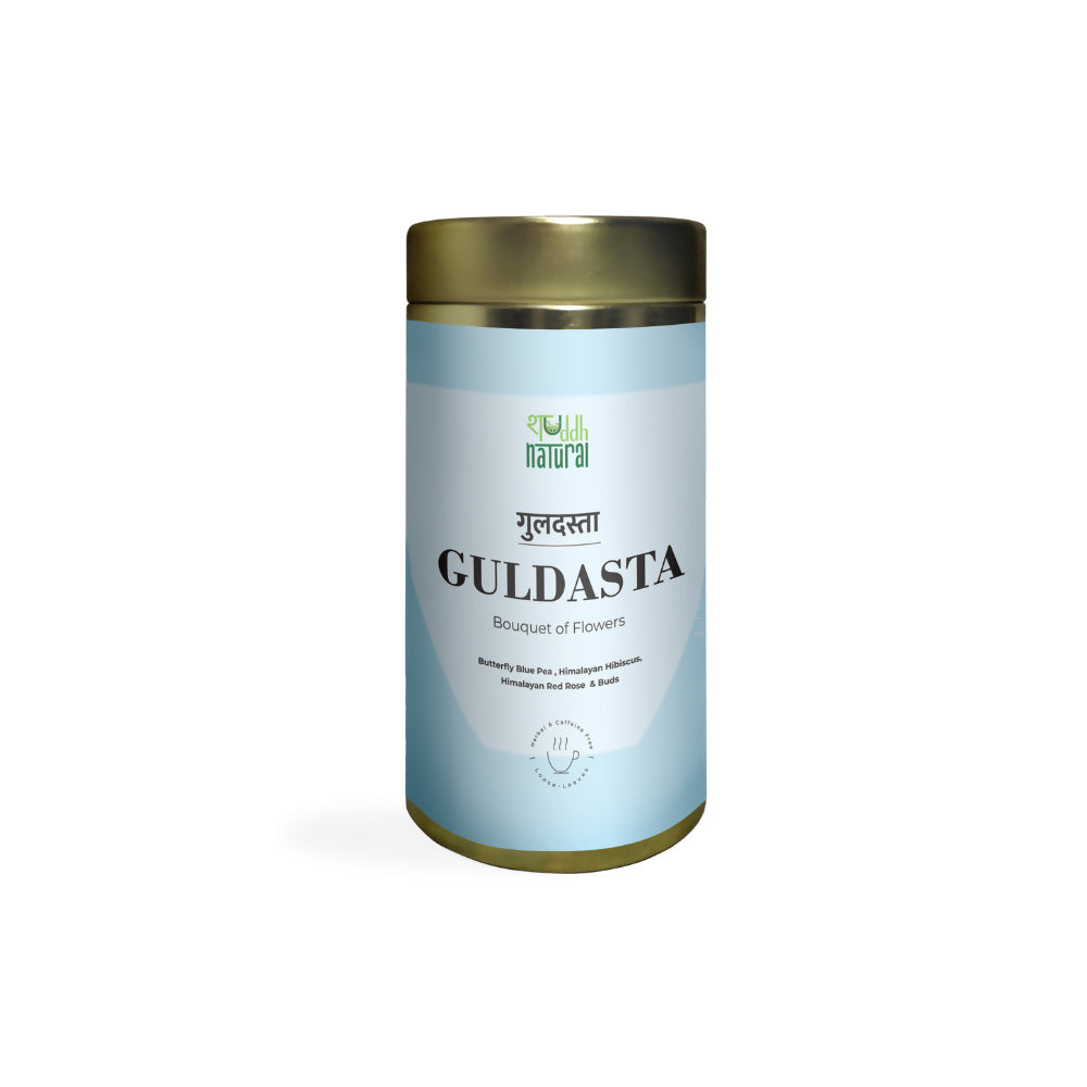 Shuddh Natural Brain Booster Guldasta Floral Tea | Grocsy