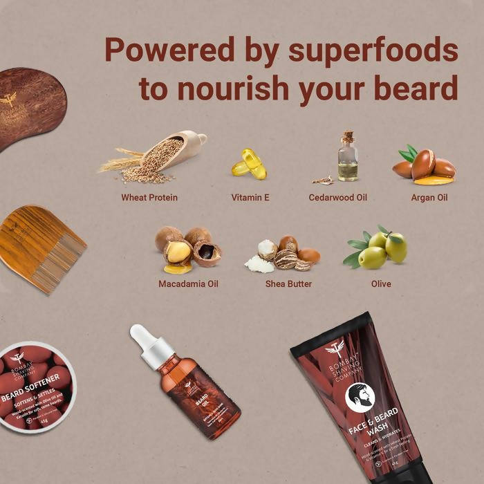 Bombay Shaving Company Beard Grooming Kit | Grocsy