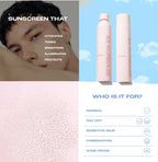 52 Sundaze Rosewater Sunscreen Mist SPF 50+ PA++++ Sunscreen Spray, Clear Glow SPF Mist | Grocsy