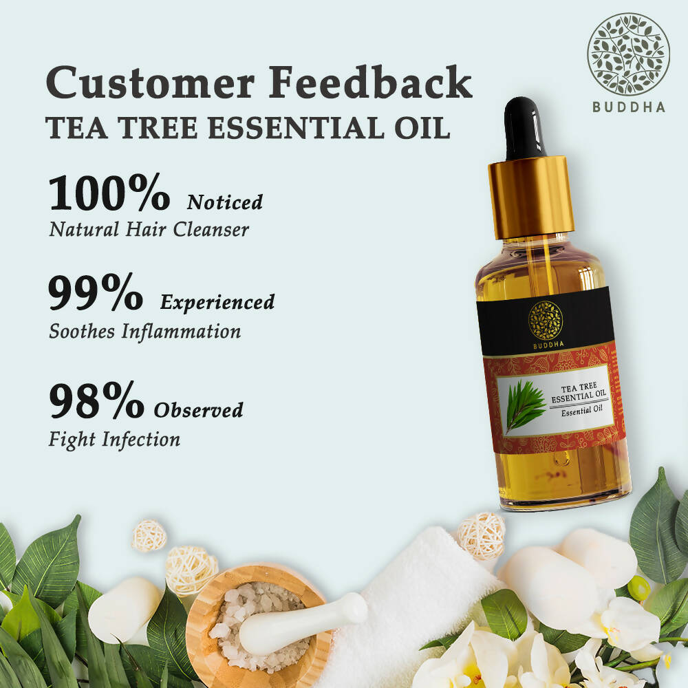 Buddha Natural Tea Tree Essential Oil | Grocsy