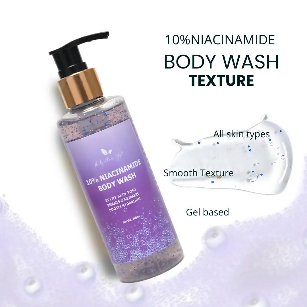 The Wellness Shop 10% Niacinamide Body Wash | Grocsy