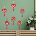 Kalakriti Lotus Floral Wall Hangings | Grocsy