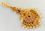 AD Peacock Bridal Beautiful Maang Tikka | Grocsy