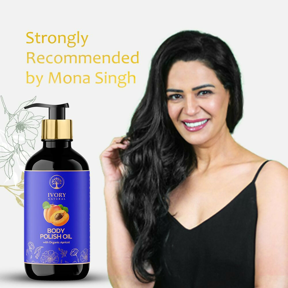 Ivory Natural Body Polish Oil For Exfoliate, Hydrate, & Renew For Radiant Results | Grocsy