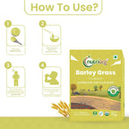 Nutriorg Certified Organic Barley Grass Powder | Grocsy