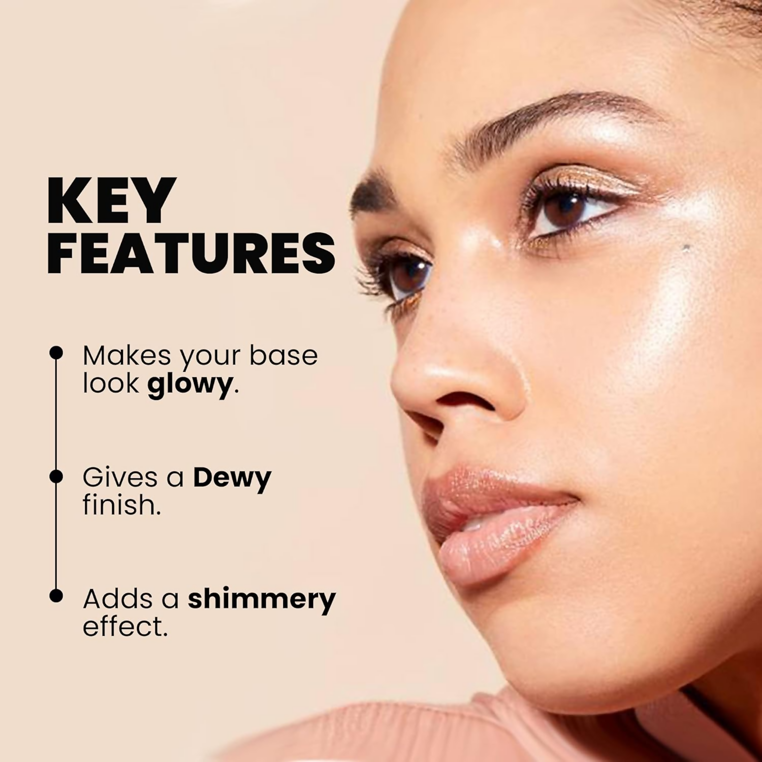 MARS Cosmetics Illuminati Base Dewy Primer With Highlighter - Pink | Grocsy