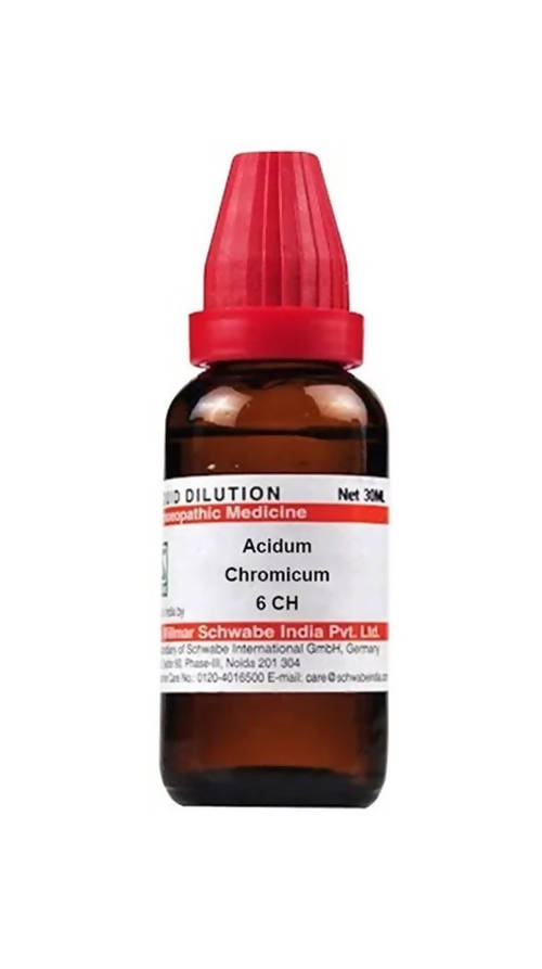 Dr. Willmar Schwabe India Acidum Chromicum Dilution | Grocsy