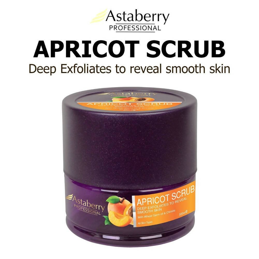 Astaberry Professional Apricot Face Scrub | Grocsy