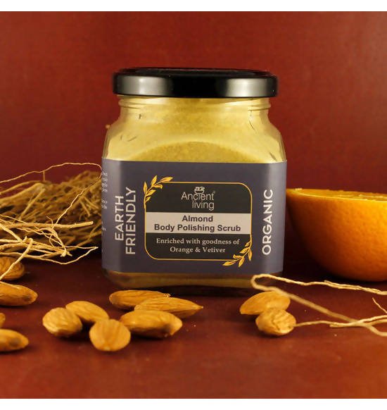 Ancient Living Almond Body Polishing Scrub | Grocsy