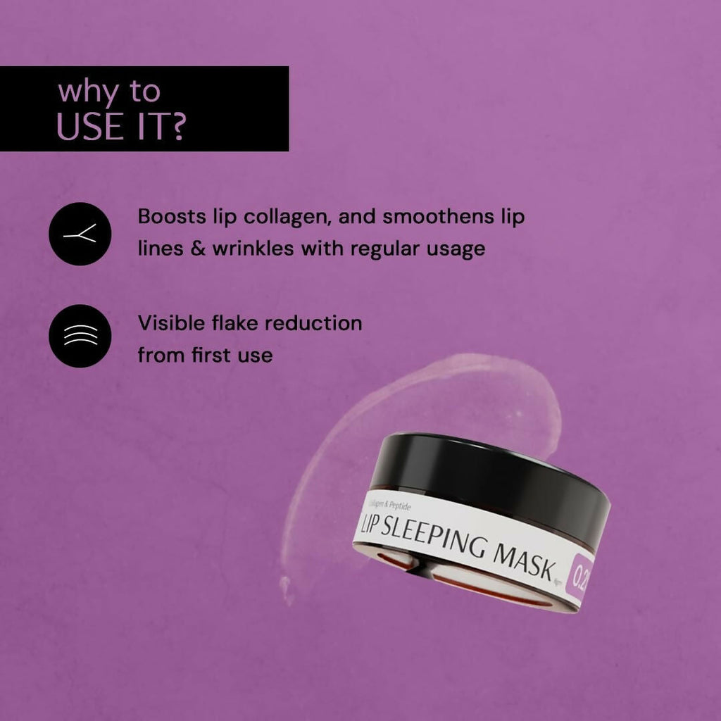 Deconstruct Collagen & Peptide Lip Sleeping Mask for Dry Lips | Grocsy
