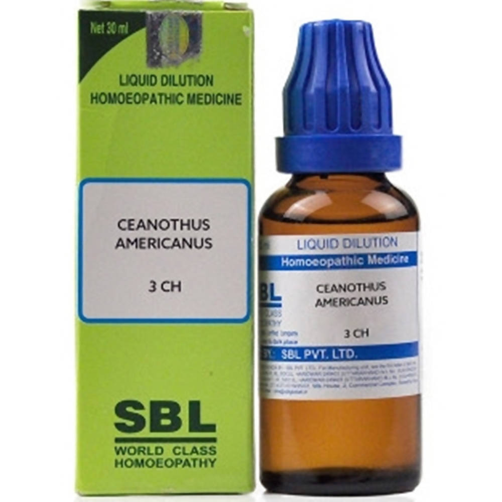 SBL Homeopathy Ceanothus Americanus Dilution | Grocsy