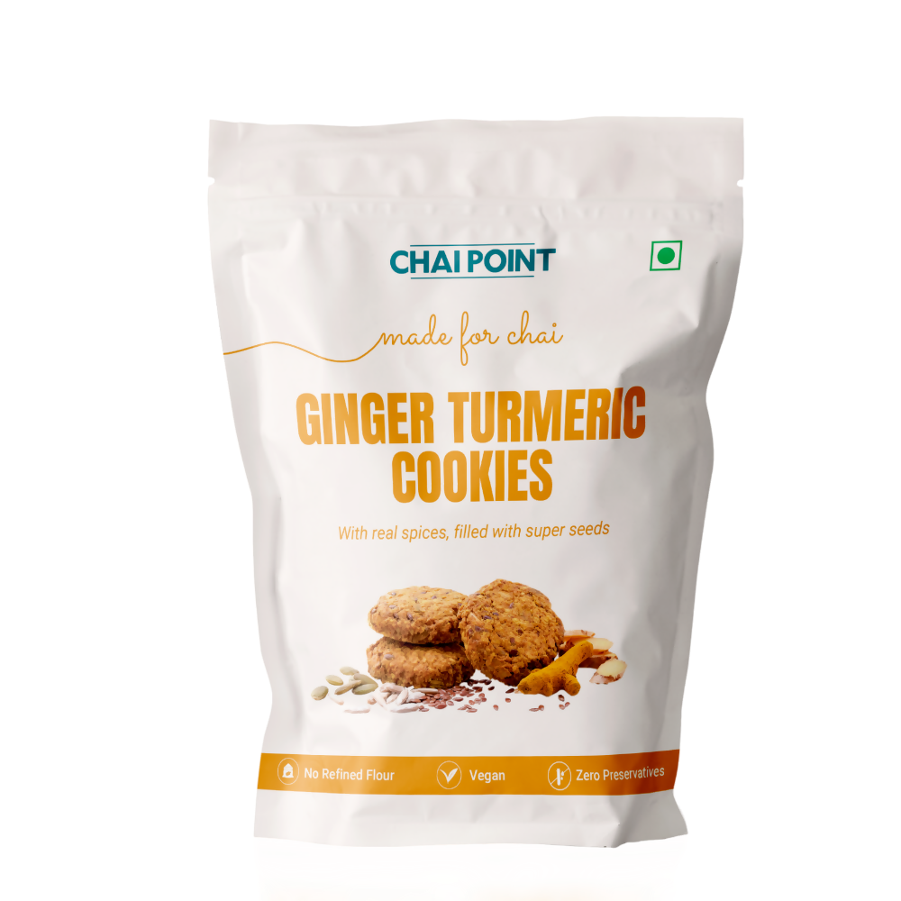 Chai Point Ginger Turmeric cookies | Grocsy