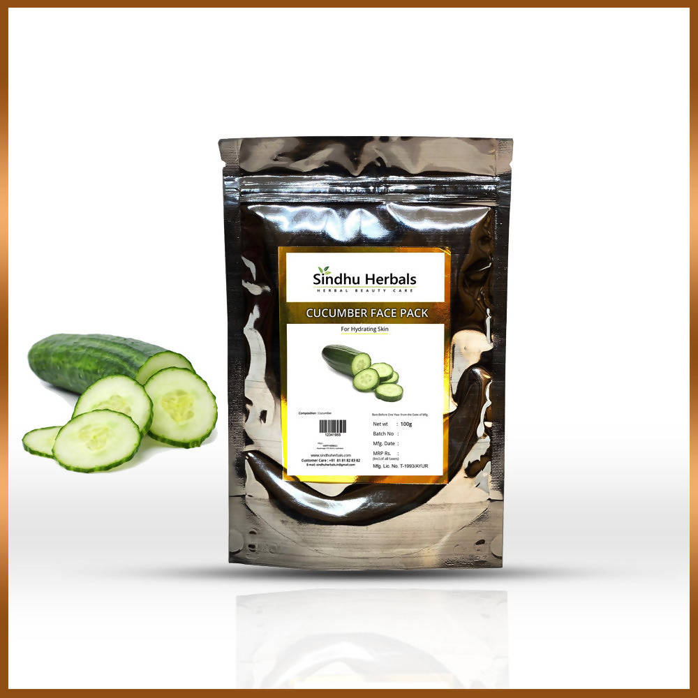 Sindhu Herbals Cucumber Face Pack | Grocsy