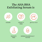Foxtale 2% Salicylic Acid AHA BHA Exfoliating Serum with Niacinamide, Fights Acne, Reduces Blackheads & Whiteheads, Reduces Excess Oil & Bumpy Texture | Grocsy