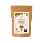Wild Organic Shikakai Powder Natural Hair Conditioner For Smooth & Silky Hair | Grocsy