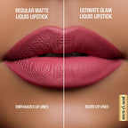 Lakme Ultimate Glam Matte Liquid Lipstick - Pink Prom | Grocsy