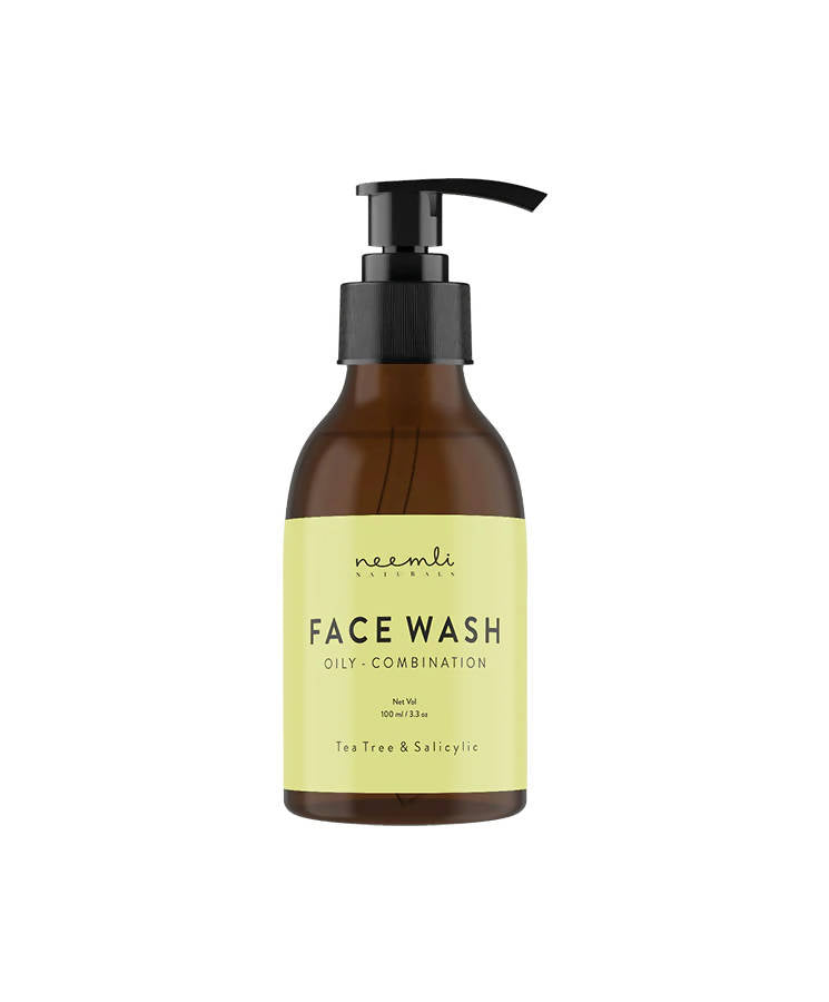 Neemli Naturals Tea Tree & Salicylic Face Wash | Grocsy