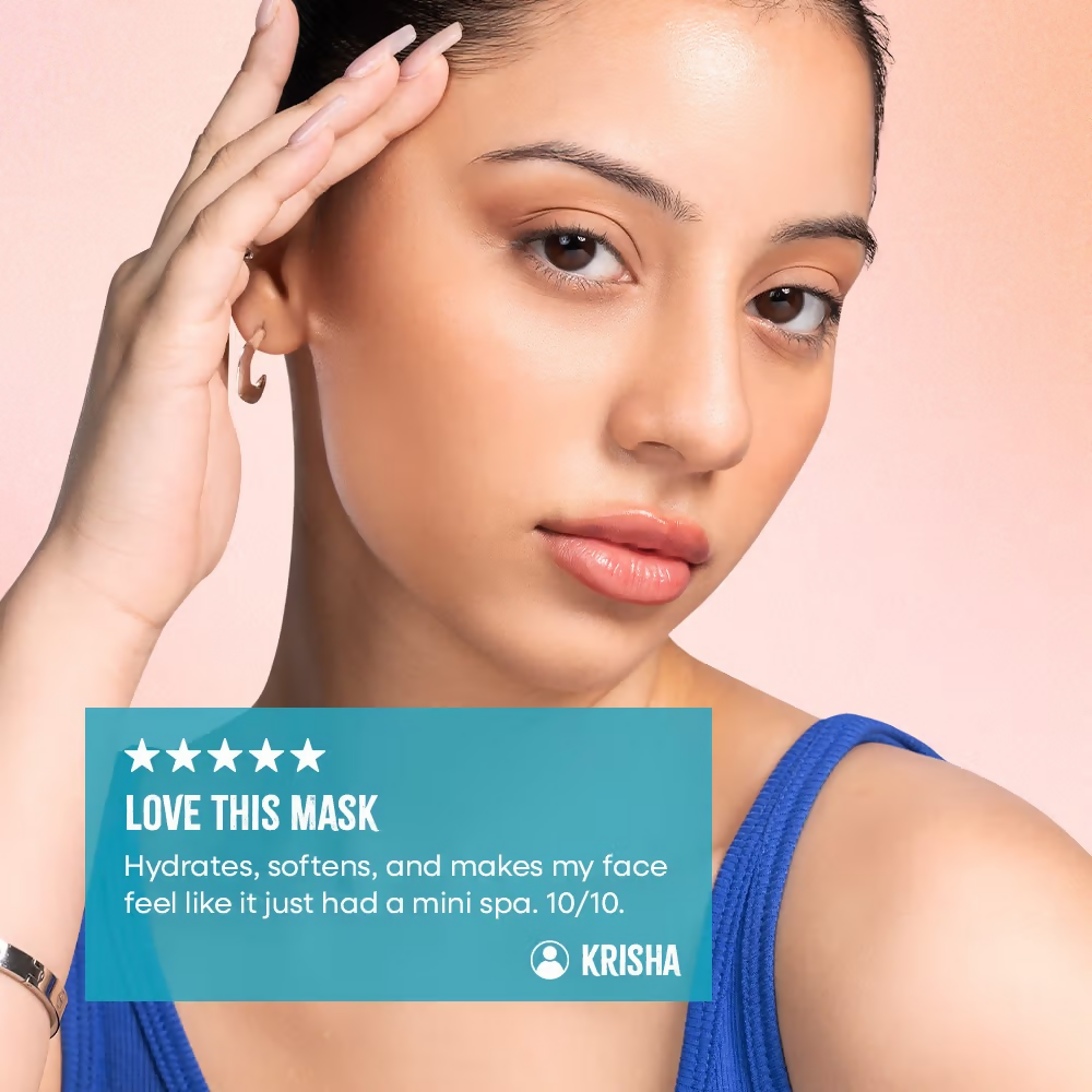 Nykaa Rice & Camellia Sheet Mask | Grocsy