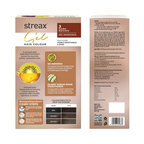 Streax Gel No Ammonia 100% Grey Coverage Hair Color - Dark Brown 3 | Grocsy