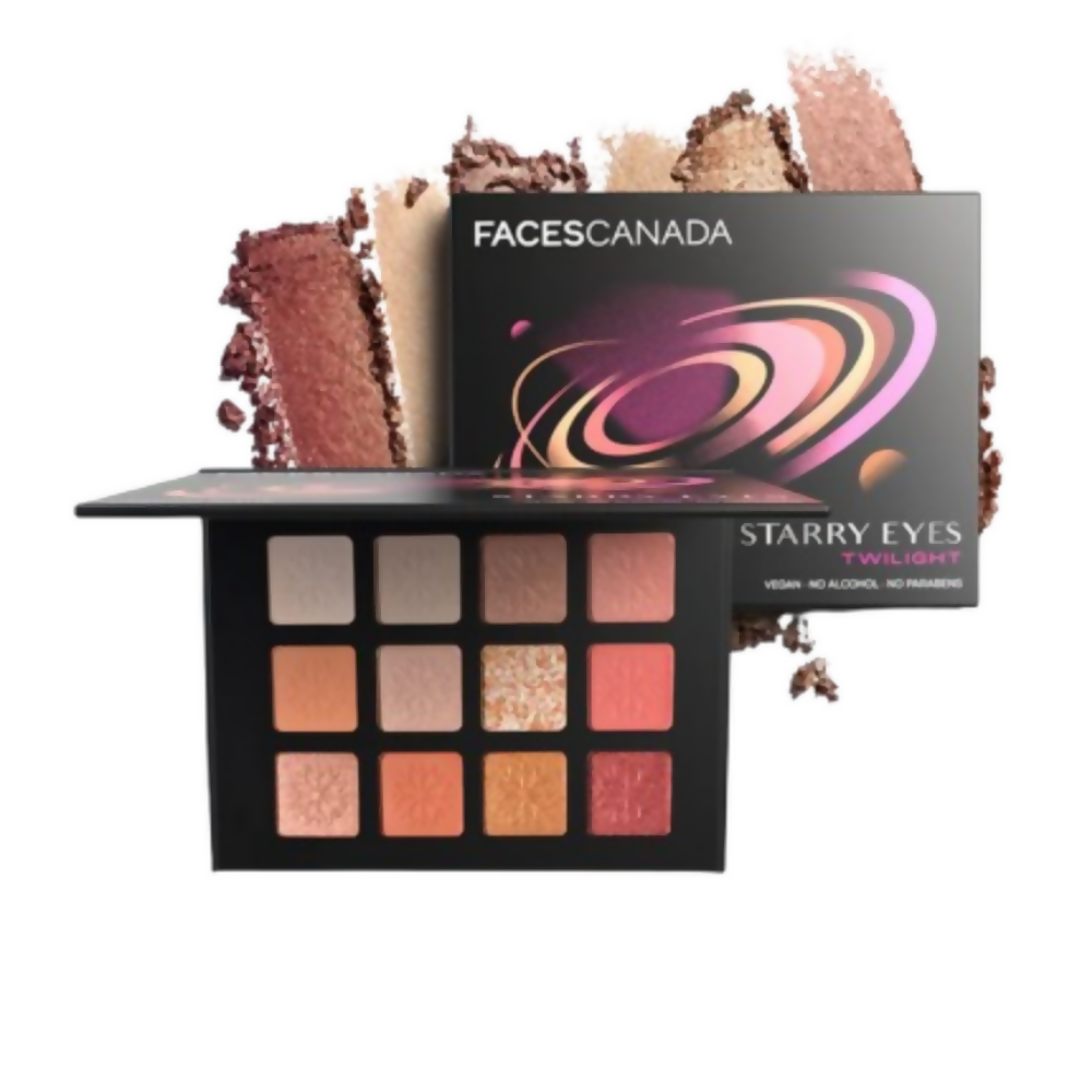 Faces Canada Starry Eyes Eye Shadow Palette - Twilight | Grocsy