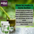 Paiya Organics Certified Organic Wheat Grass Powder | Grocsy