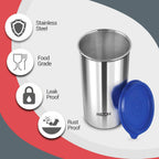 Milton Stainless Steel Tumbler with Lid - 415ml | Grocsy