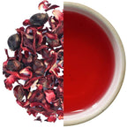 The Tea Trove - Rosehip Hibiscus Herbal Tea | Grocsy