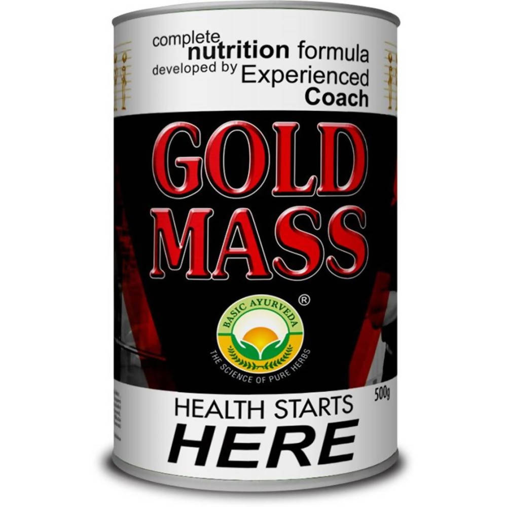 Basic Ayurveda Gold Mass Powder | Grocsy