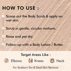 mCaffeine Smoky Pumpkin Spice Body Scrub, Exfoliates, Removes Tan, Sweet & Spicy Aroma | Grocsy