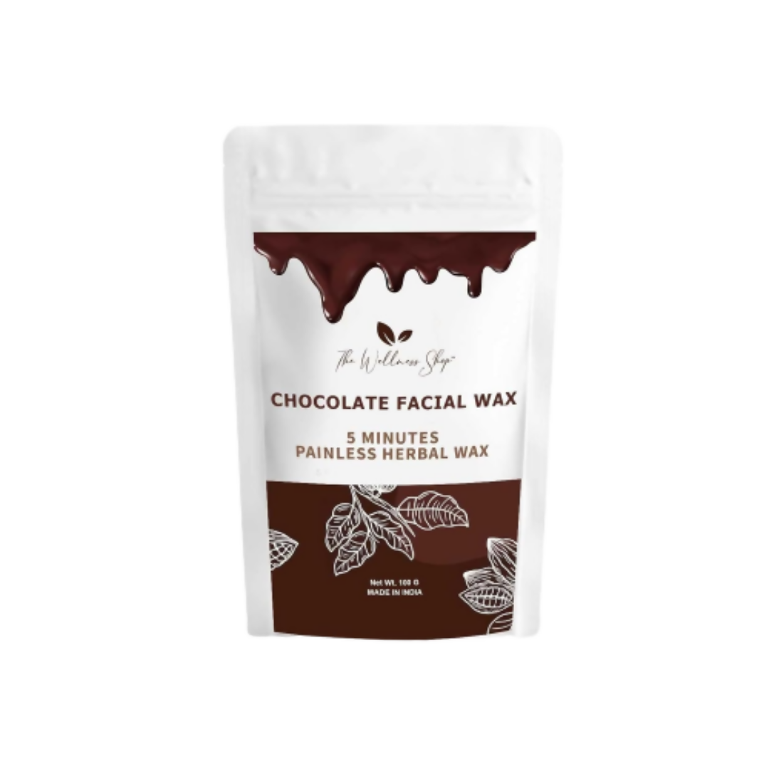 The Wellness Shop Chocolate Facial Wax Powder | Grocsy