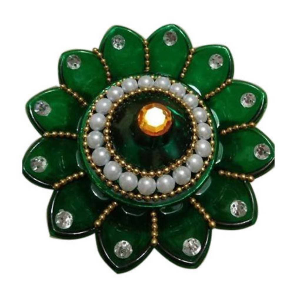 Kundan HandiKrafts Kundan Kumkum Holder | Grocsy
