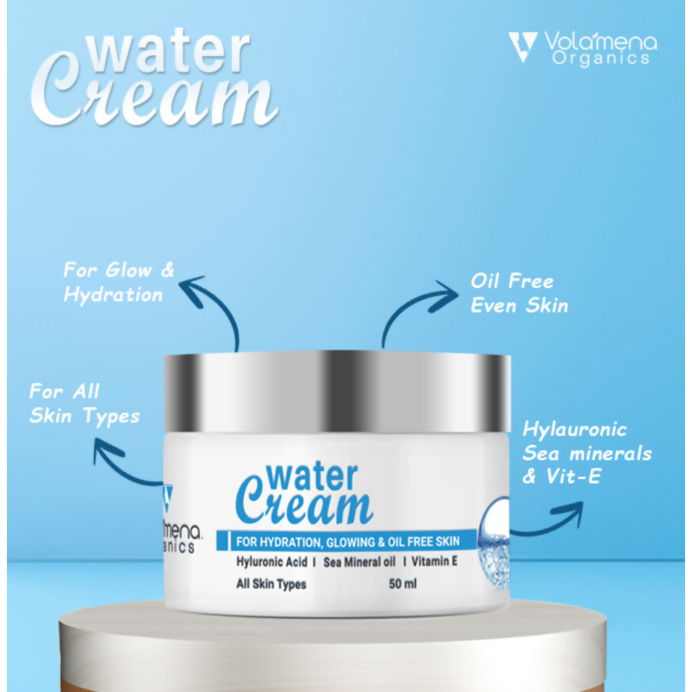 Volamena Organics Hyluronic Acid Water Cream | Grocsy