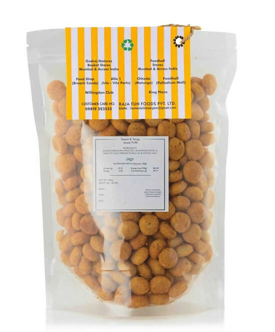 Home D'elite Sweet & Tangy Jowar Puffs | Grocsy