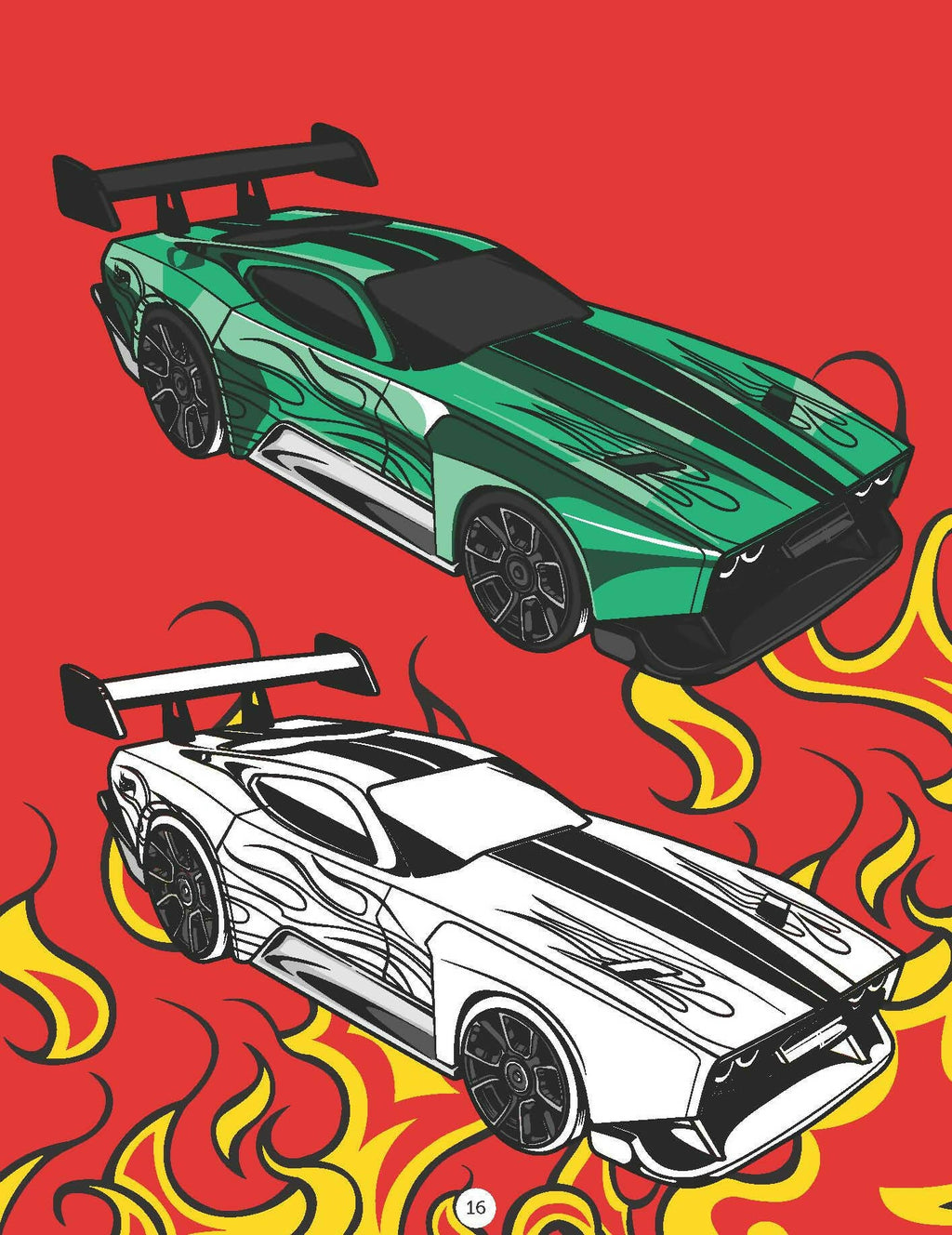Dreamland Publications Hot Wheels Copy Colouring Book : Children Drawing, Painting & Colouring Book | Grocsy