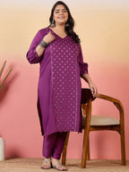 Sztori Women Floral Printed Regular Kurta with Trousers | Grocsy