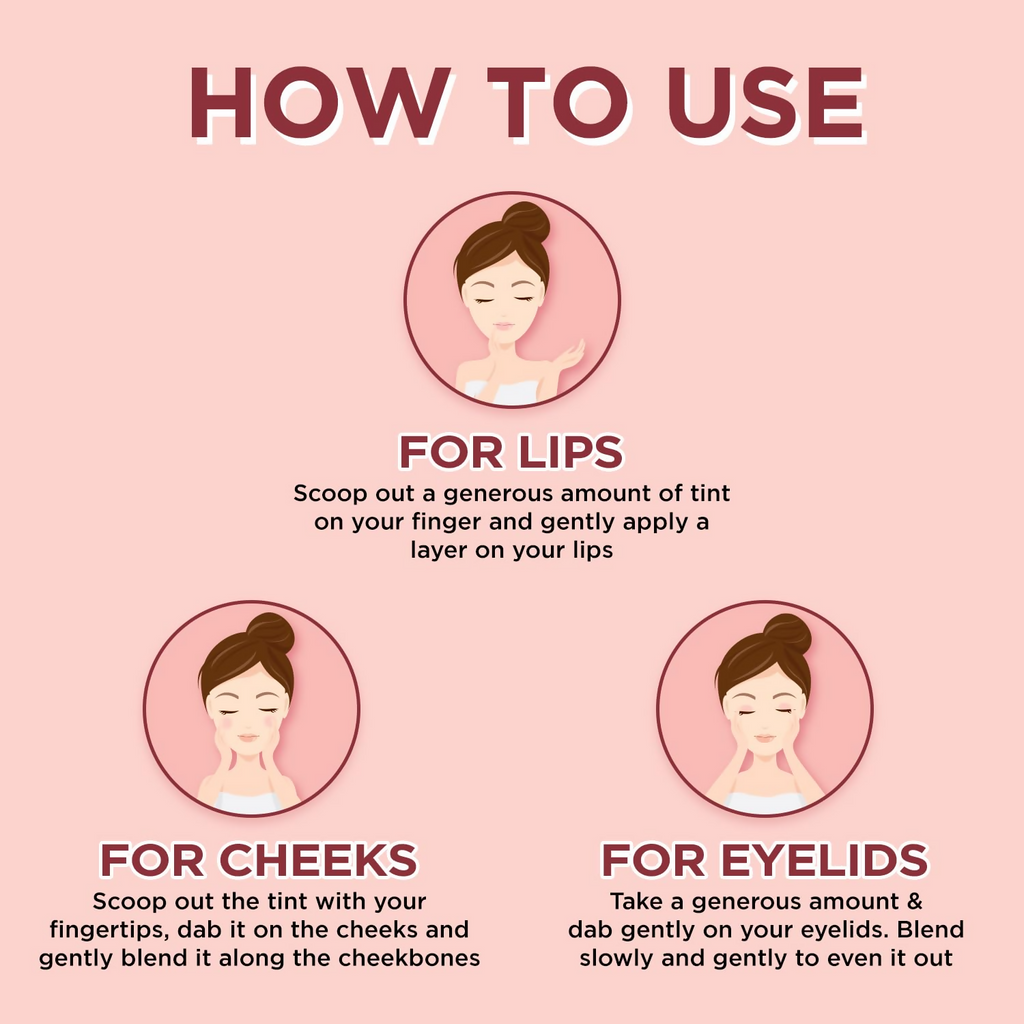 Enn Beauty Pout Lip, Cheek Tint With SPF 10 With Jojoba & Avocado Oil - Be Bliss | Grocsy