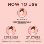 Enn Beauty Pout Lip, Cheek Tint With SPF 10 With Jojoba & Avocado Oil - Be Bliss | Grocsy