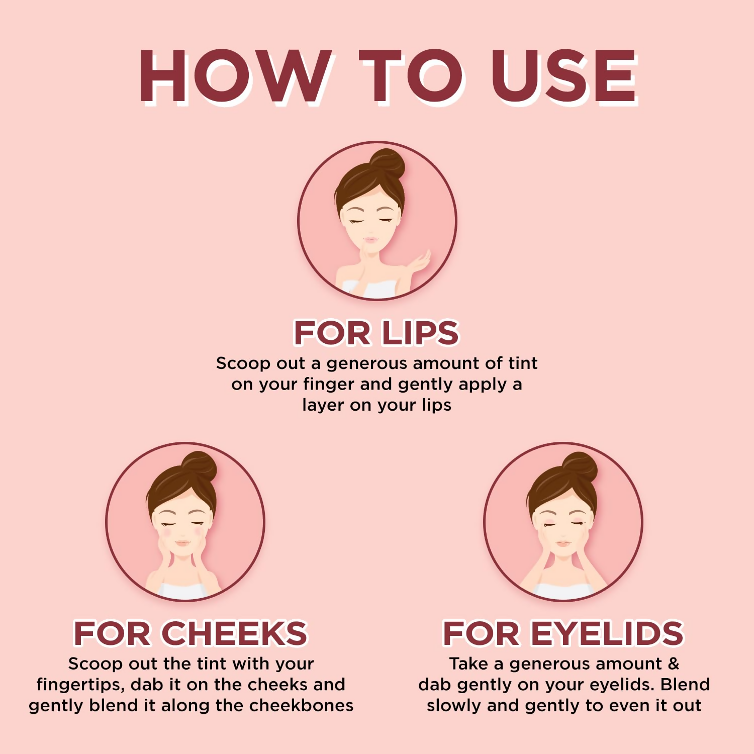 Enn Beauty Pout Lip, Cheek Tint With SPF 10 With Jojoba & Avocado Oil - Be Bliss | Grocsy