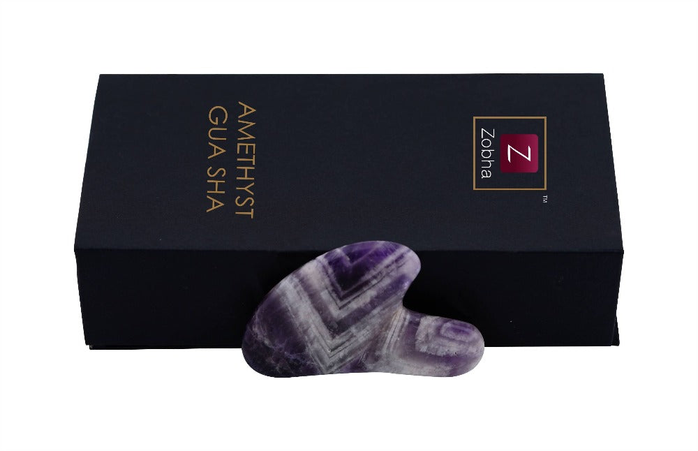 Zobha Amethyst Gua Sha | Grocsy
