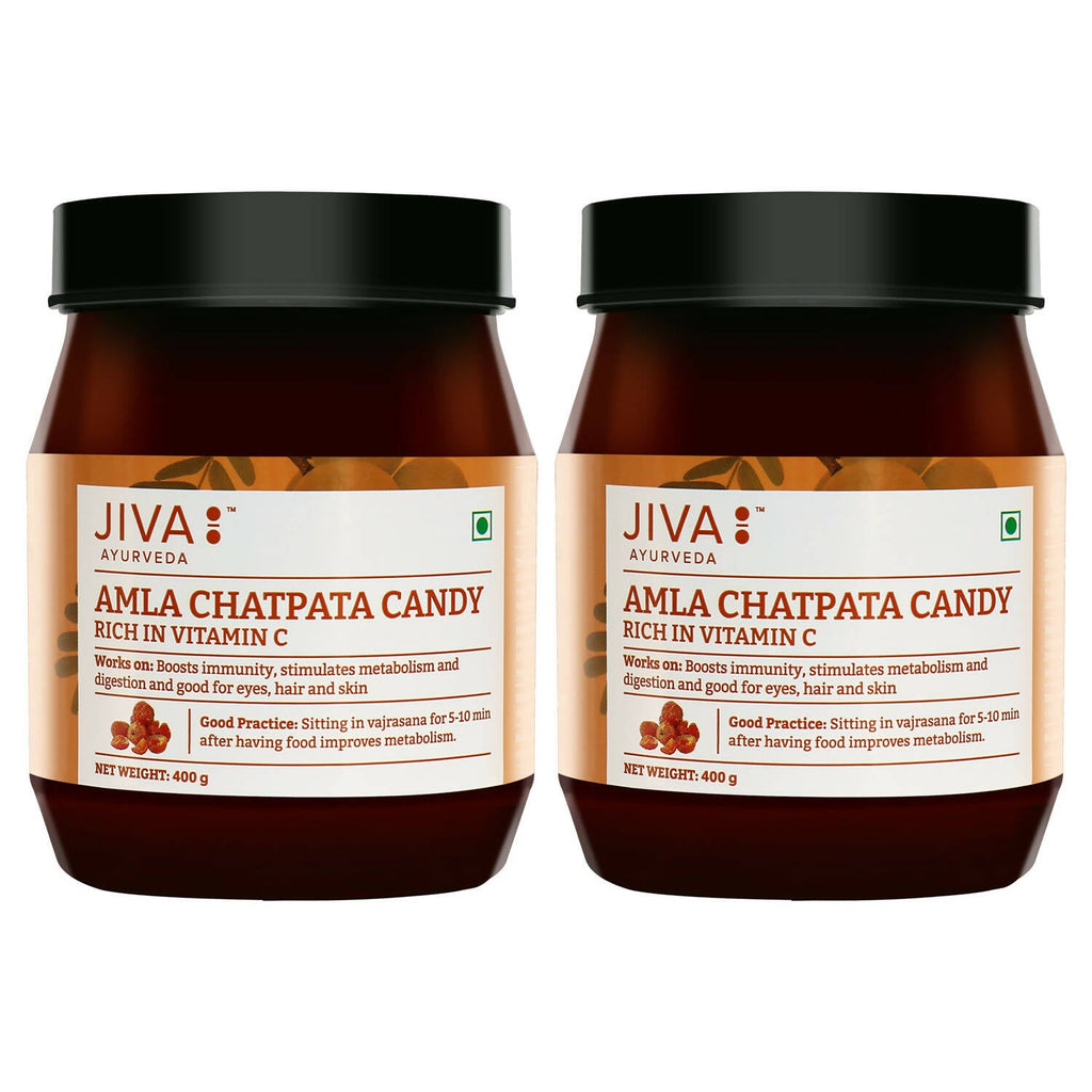 Jiva Ayurveda Chatpata Amla Candy | Grocsy