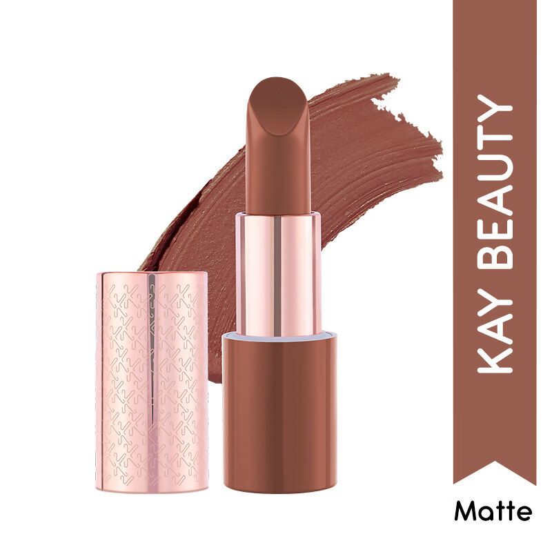 Kay Beauty By Katrina Kaif Matte Drama Long Stay Lipstick - Dialogue | Grocsy