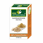 VedicAyurveda Sandalwood Powder with Rose Water | Grocsy