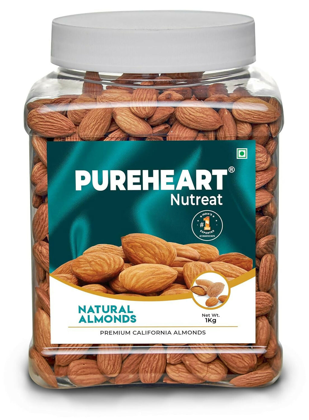 Pureheart Nutreat Natural Almonds | Grocsy