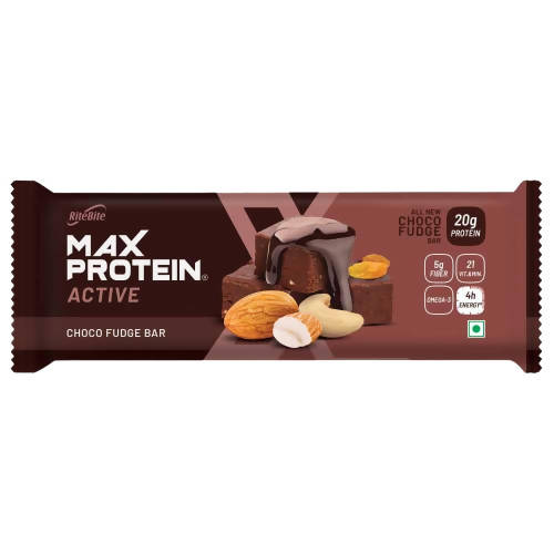 RiteBite Max Protein Active Choco Fudge Bar | Grocsy