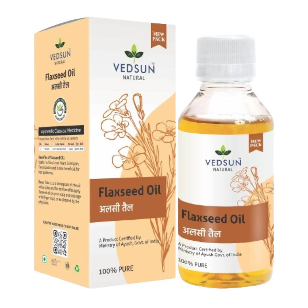 Vedsun Naturals Flax Seed Oil | Grocsy