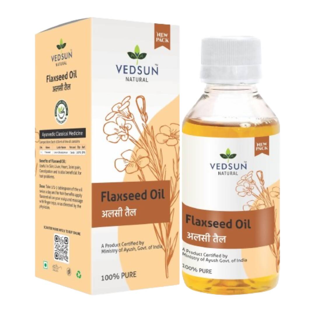 Vedsun Naturals Flax Seed Oil | Grocsy