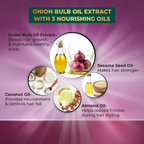 Vasmol Onion Hair Oil | Grocsy