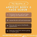 Organicos Apricot Face & Body Scrub | Grocsy